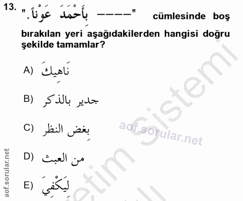 Soru 13