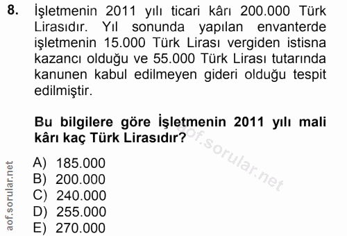 Soru 8