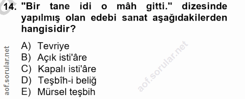 Soru 14