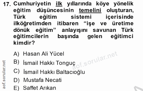 Soru 17