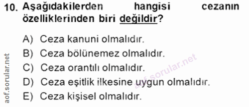 Soru 10