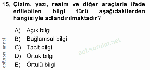 Soru 15
