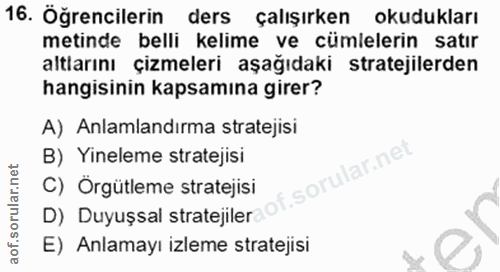 Soru 16