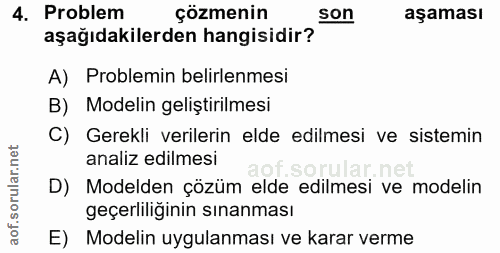 Soru 4
