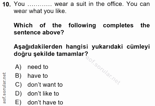 Soru 10