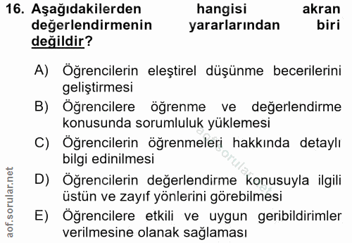 Soru 16