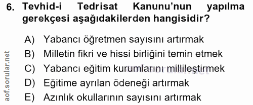 Soru 6