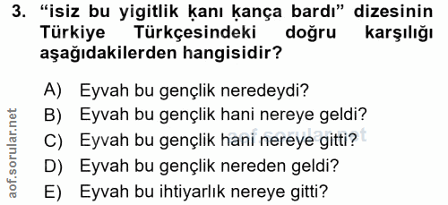 Soru 3