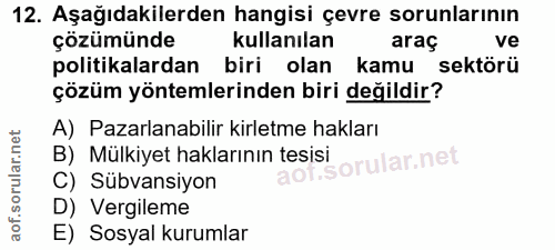 Soru 12
