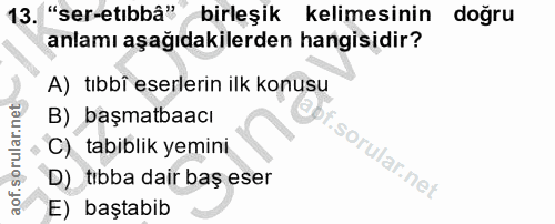 Soru 13