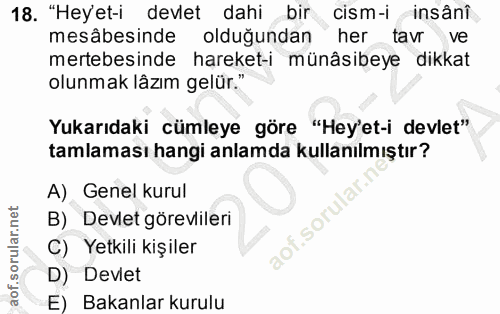 Soru 18