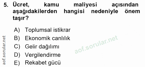 Soru 5