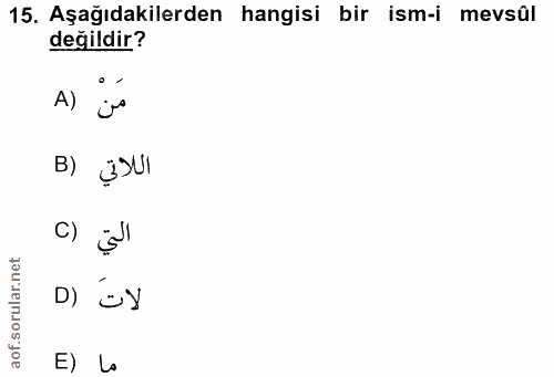 Soru 15
