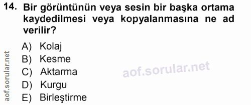 Soru 14
