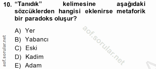 Soru 10