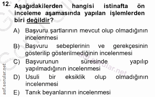 Soru 12