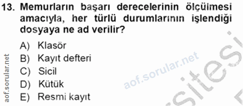 Soru 13