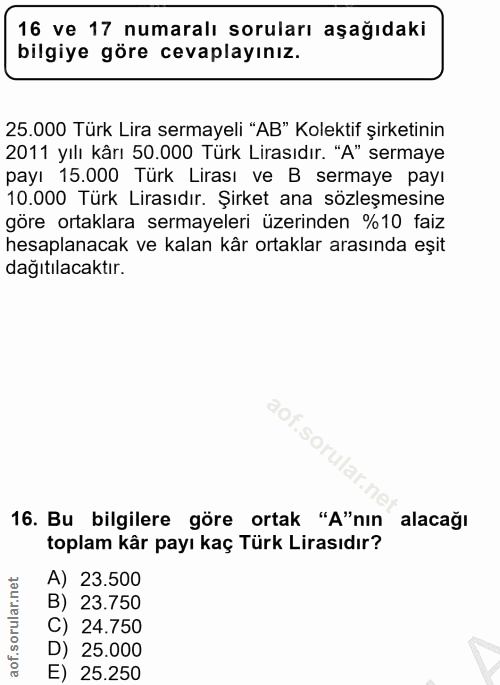 Soru 16