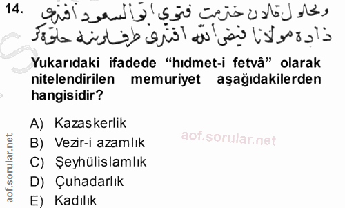 Soru 14