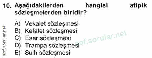 Soru 10