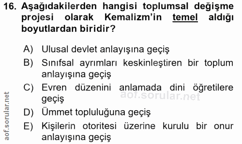 Soru 16