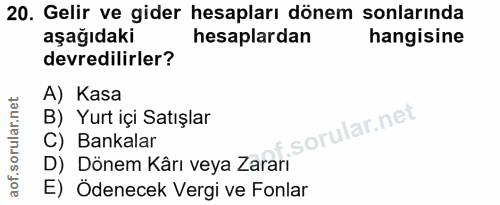 Soru 20