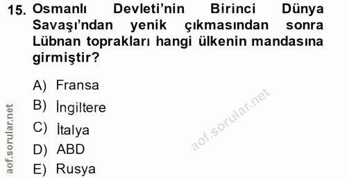 Soru 15