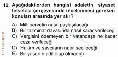 Soru 12