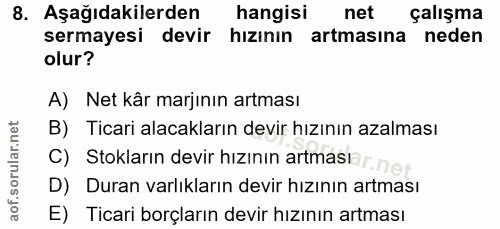 Soru 8