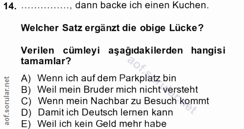 Soru 14