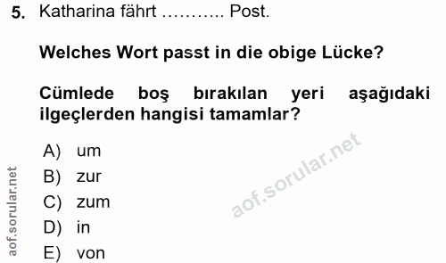 Soru 5