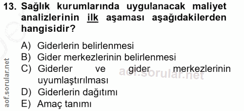Soru 13