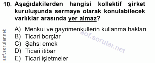 Soru 10