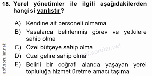 Soru 18