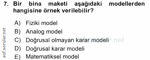 Soru 7
