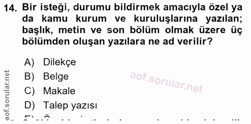 Soru 14