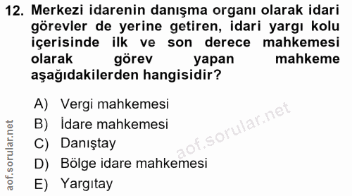 Soru 12