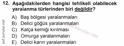 Soru 12