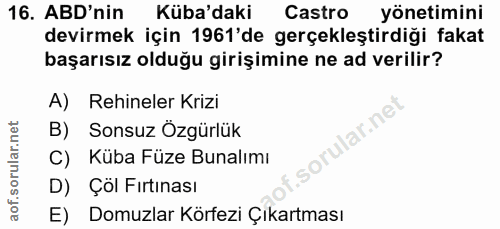 Soru 16