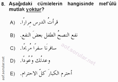 Soru 8