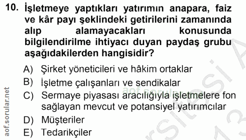 Soru 10
