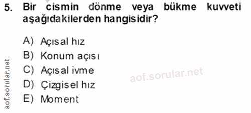 Soru 5