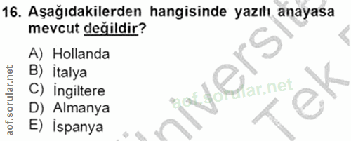Soru 16