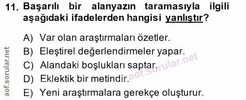Soru 11