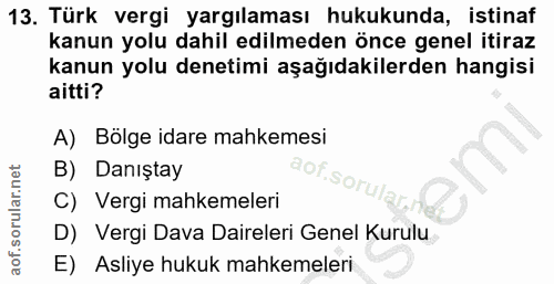 Soru 13