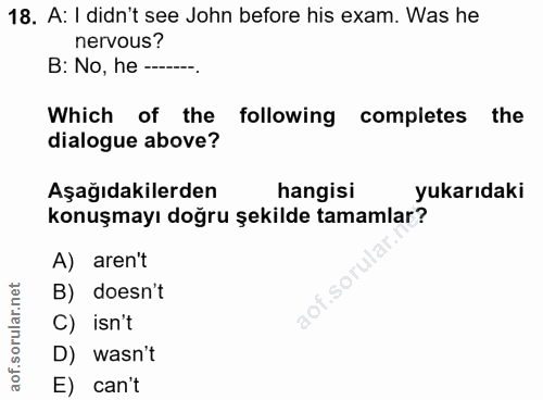 Soru 18