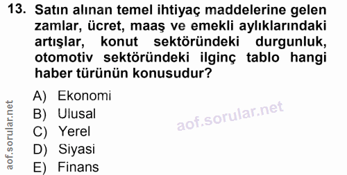 Soru 13