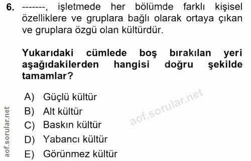 Soru 6