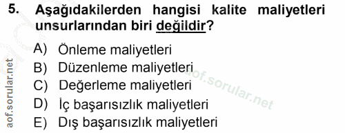 Soru 5