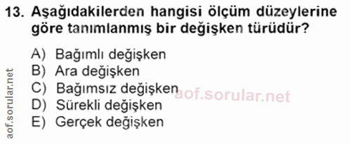 Soru 13